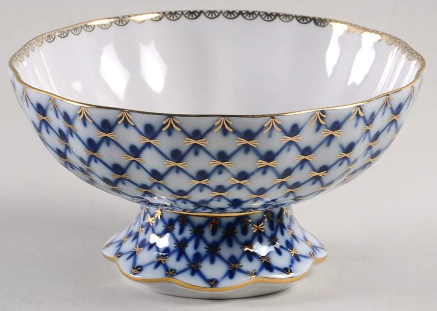 Cobalt Net Small Candy Dish by Lomonosov-1