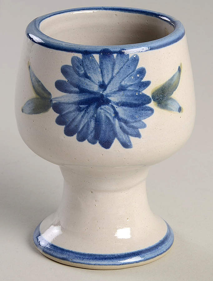 Bachelor Button 6 Oz China Wine by Louisville-1