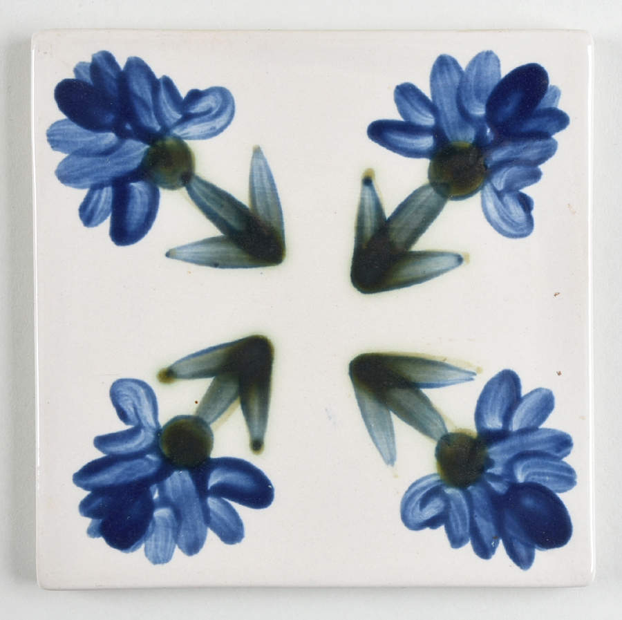 Bachelor Button Trivet by Louisville-1