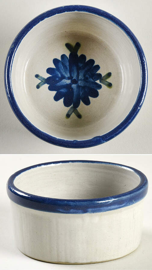 Bachelor Button Ramekin by Louisville-1