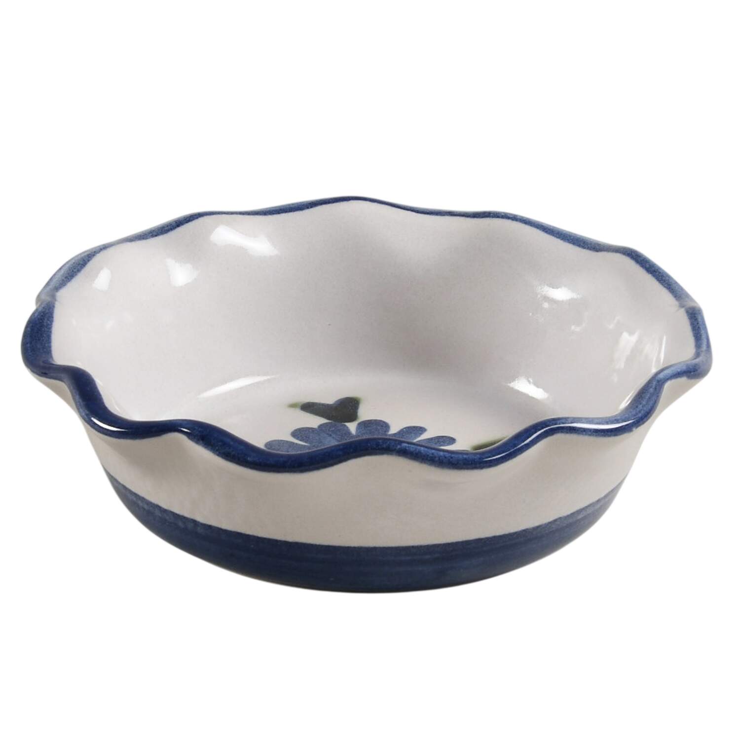 Bachelor Button 6" Pie Baking Plate by Louisville-1