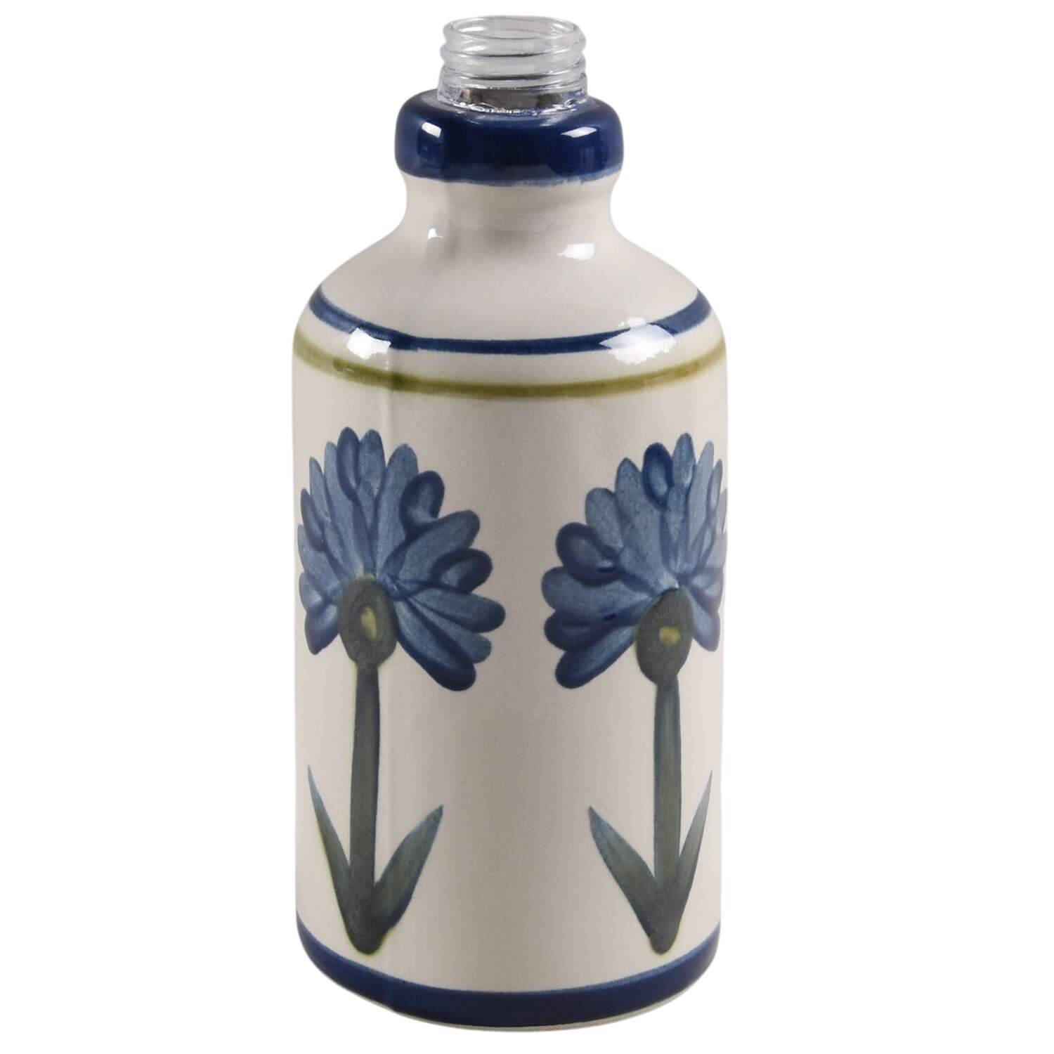 Bachelor Button Lotion Dispenser No Pump by Louisville-1