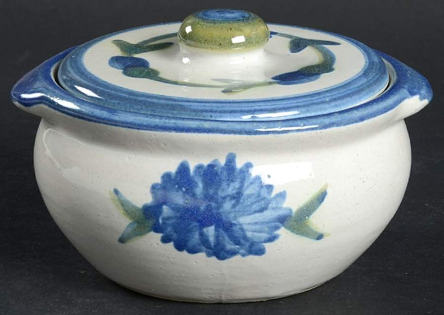 Bachelor Button Individual Casserole & Lid by Louisville-1
