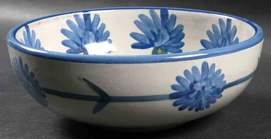 Bachelor Button 7" Round Vegetable Bowl by Louisville-1
