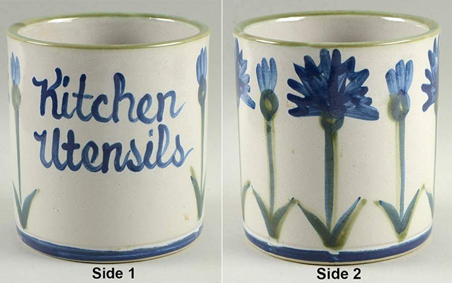 Bachelor Button Utensil Holder by Louisville-1