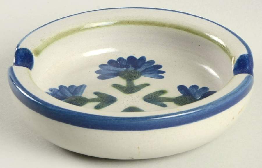 Bachelor Button 5" Ashtray by Louisville-1