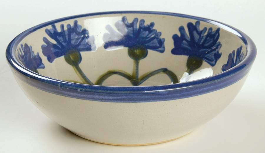 Bachelor Button Coupe Cereal Bowl by Louisville-1