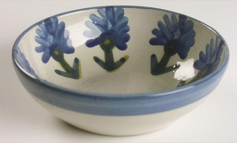 Bachelor Button Coupe Cereal Bowl by Louisville-1