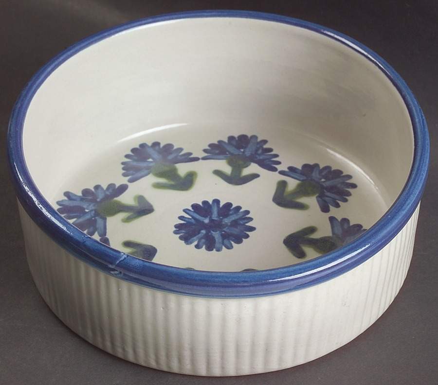 Bachelor Button 8" Souffle by Louisville-1