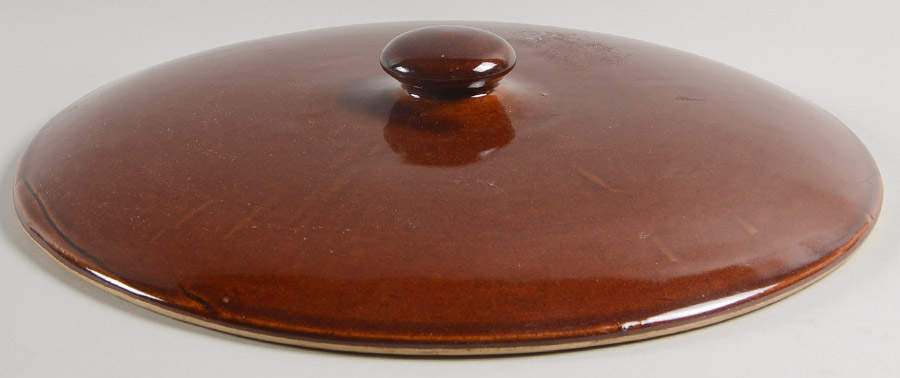 Country Fare (Unglazed Bottom) Lid for 6 Quart Round Casserole by Louisville-1