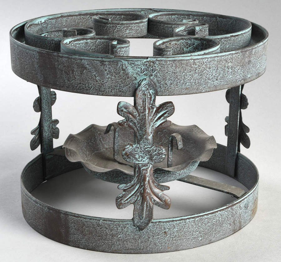 Country Fare (Unglazed Bottom) Warmer Stand-Metal by Louisville-1