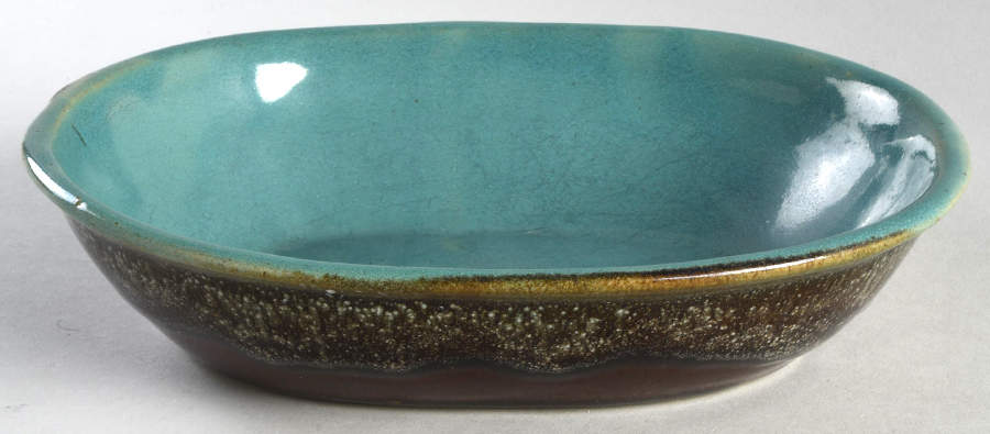 Country Fare (Unglazed Bottom) 9" Oval Vegetable Bowl by Louisville-1