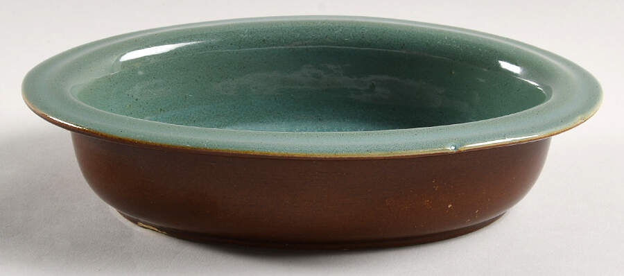 Country Fare (Unglazed Bottom) 8" Oval Vegetable Bowl by Louisville-1