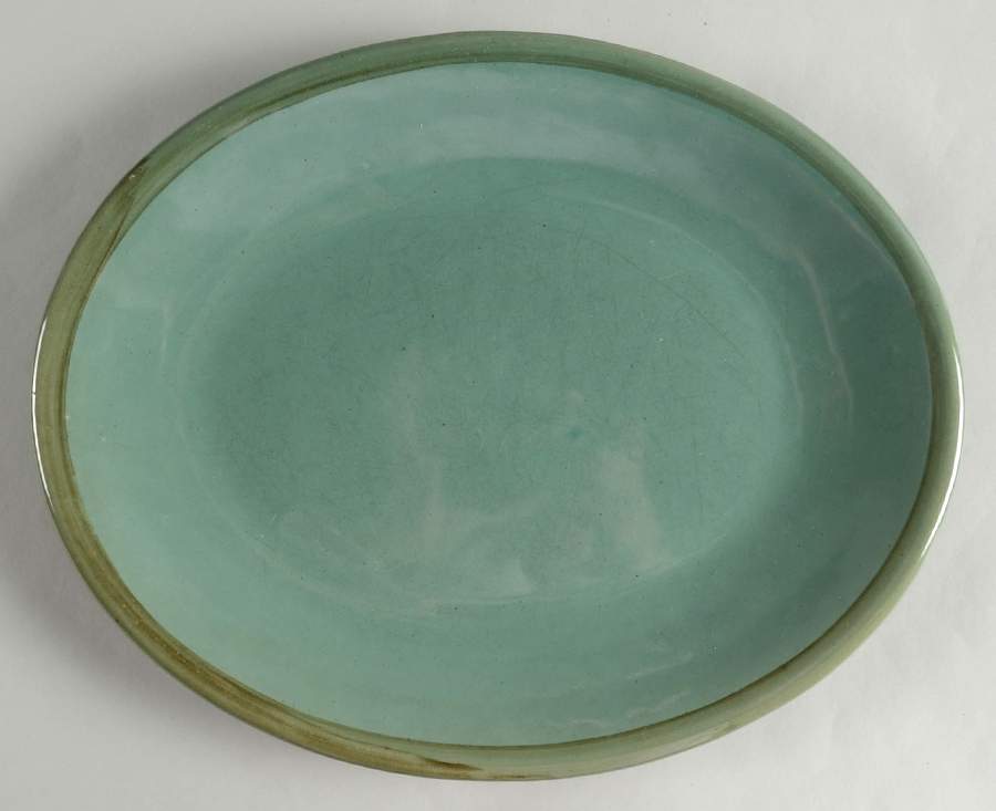 Country Fare (Unglazed Bottom) 12" Oval Serving Platter by Louisville-1