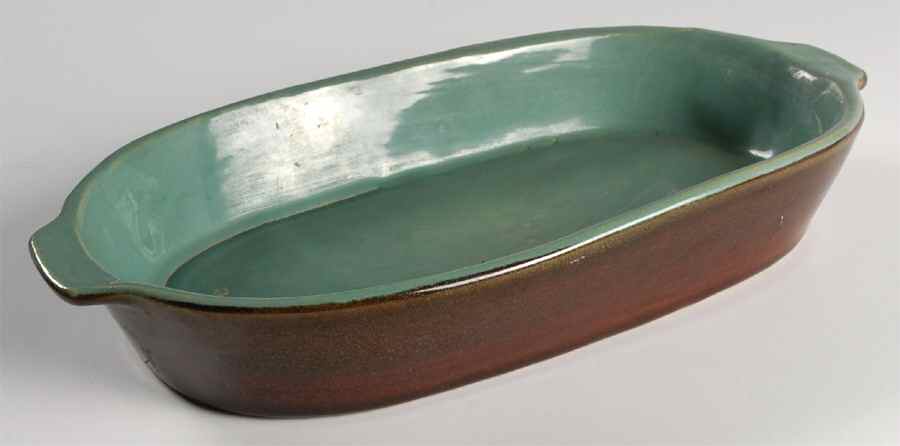 Country Fare (Unglazed Bottom) 12'' Oval Baker by Louisville-1