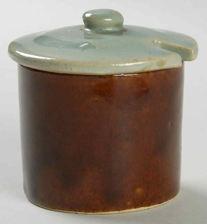 Country Fare (Unglazed Bottom) Jam/Jelly & Lid by Louisville-1