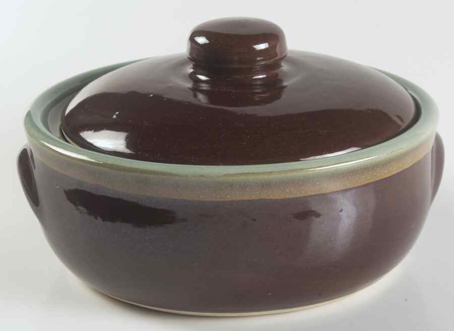 Country Fare (Unglazed Bottom) 1 Qt Round Casserole No Lid by Louisville-1