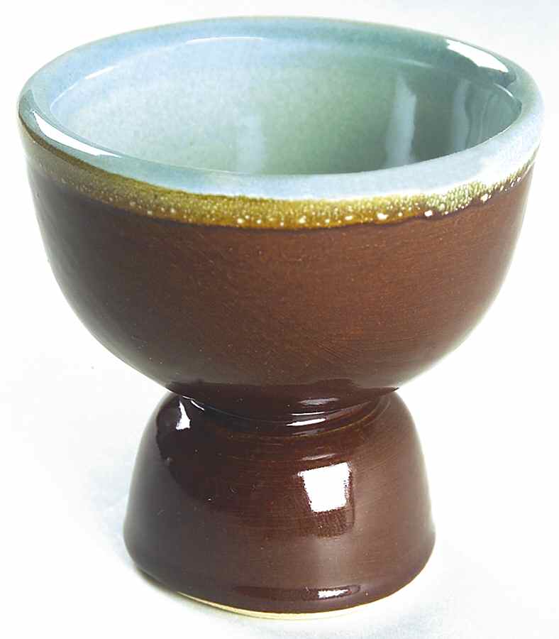Country Fare (Unglazed Bottom) Double Egg Cup by Louisville-1