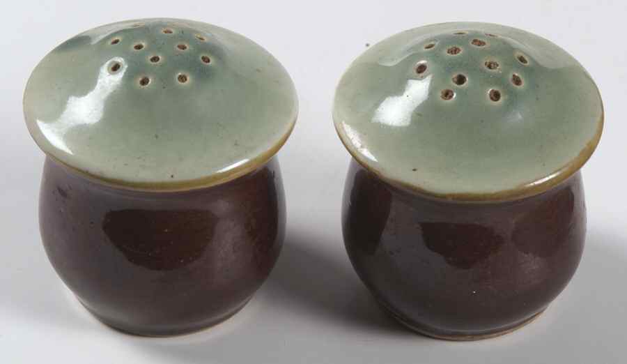 Country Fare (Unglazed Bottom) Salt & Pepper Set by Louisville-1