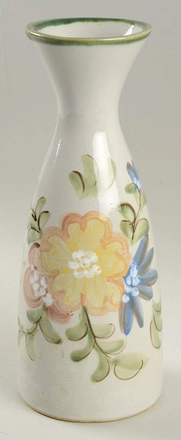 Country Flower Green Open Carafe by Louisville-1