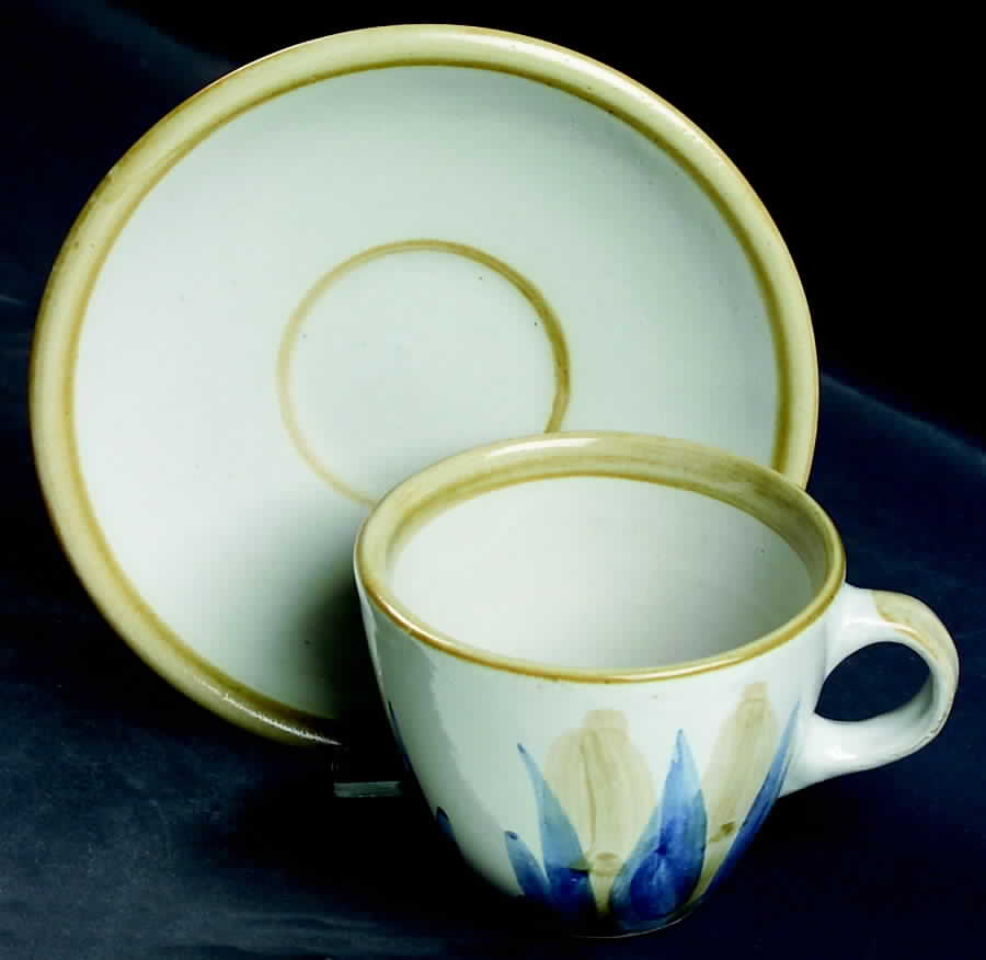 Flying Duck Flat Cup & Saucer Set by Louisville-1
