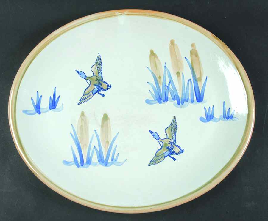 Flying Duck 15" Oval Serving Platter by Louisville-1