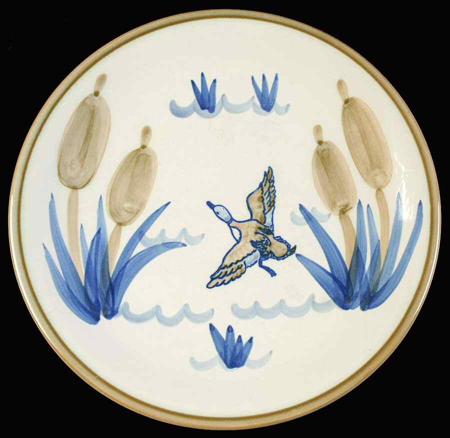 Flying Duck Dinner Plate by Louisville-1