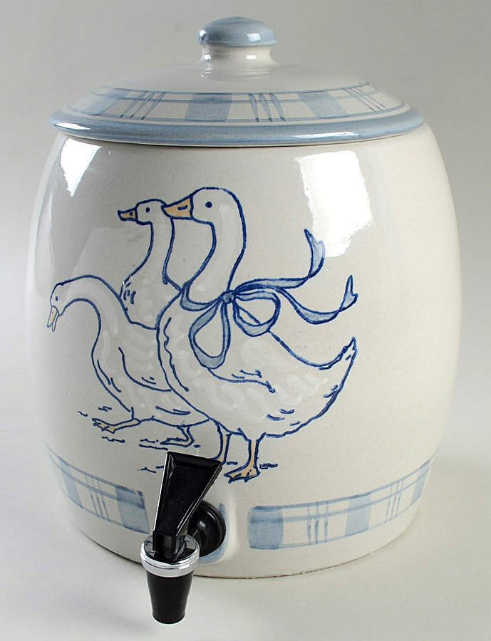 Gaggle of Geese Samovar & Lid by Louisville-1