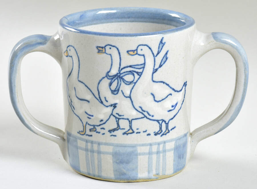 Gaggle of Geese Child's Mug by Louisville-1