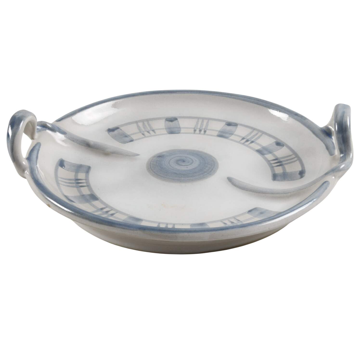 Gaggle of Geese Handled Microwave Dinner Plate by Louisville-1