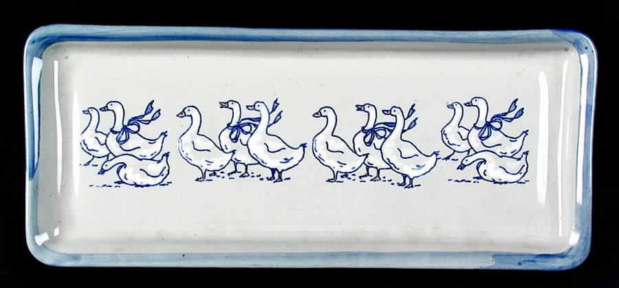 Gaggle of Geese Bread Tray by Louisville-1