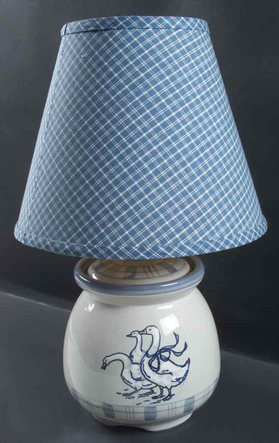 Gaggle of Geese Electric Lamp & Shade by Louisville-1
