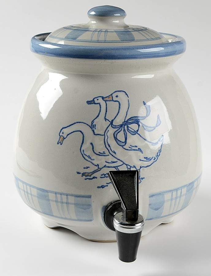 Gaggle of Geese Samovar & Lid by Louisville-1