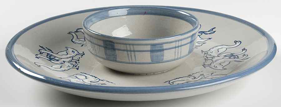 Gaggle of Geese 1 Piece Chip & Dip by Louisville-1