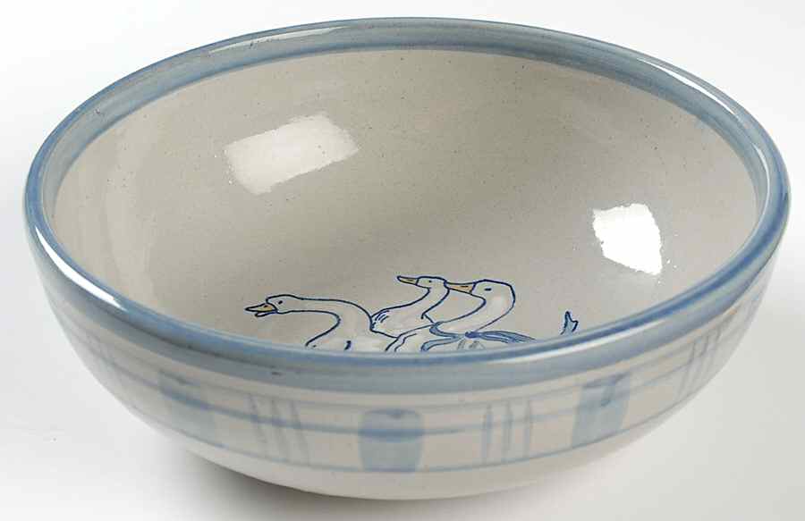 Gaggle of Geese 8" Round Vegetable Bowl by Louisville-1