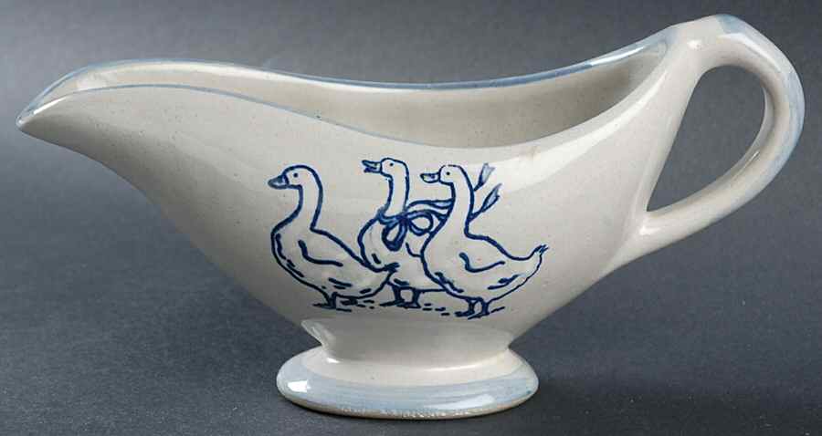 Gaggle of Geese Gravy Boat by Louisville-1
