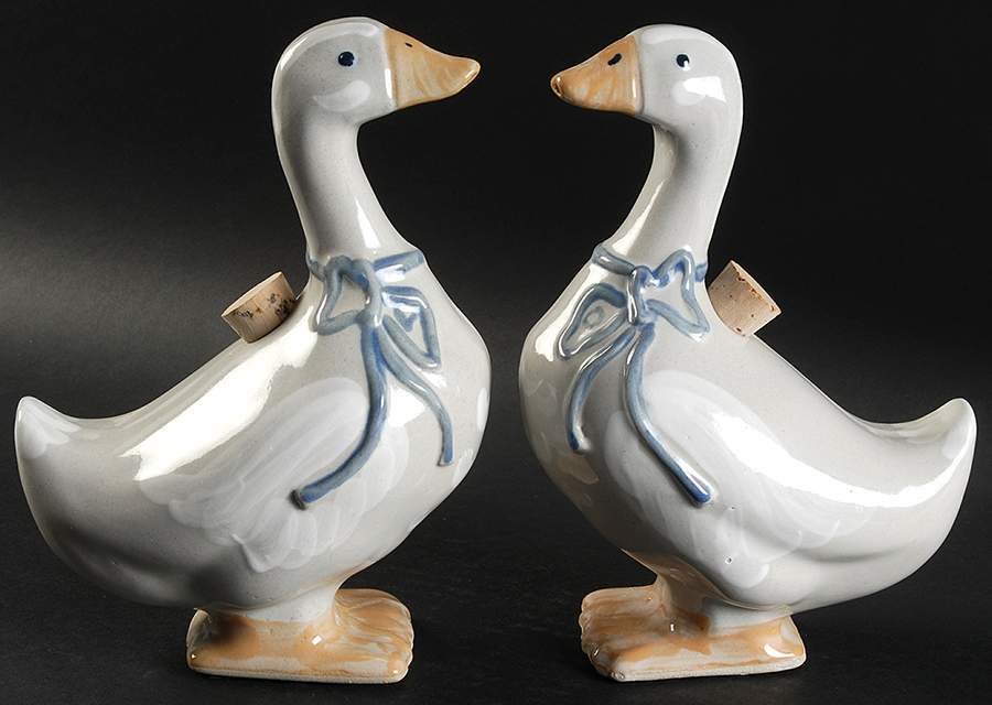 Gaggle of Geese Vinegar and Oil Set with Stoppers by Louisville-1