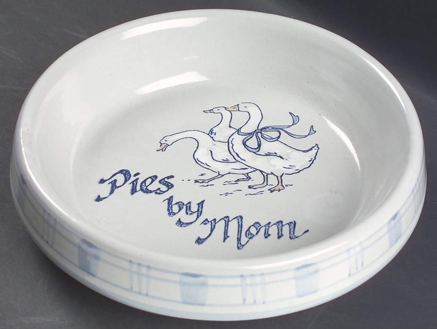 Gaggle of Geese Pie Serving Plate by Louisville-1