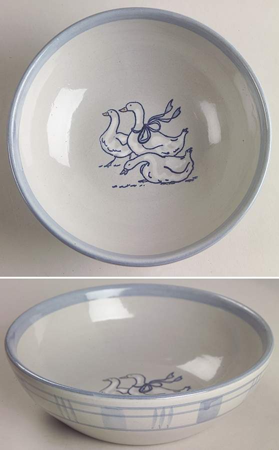 Gaggle of Geese Coupe Cereal Bowl by Louisville-1