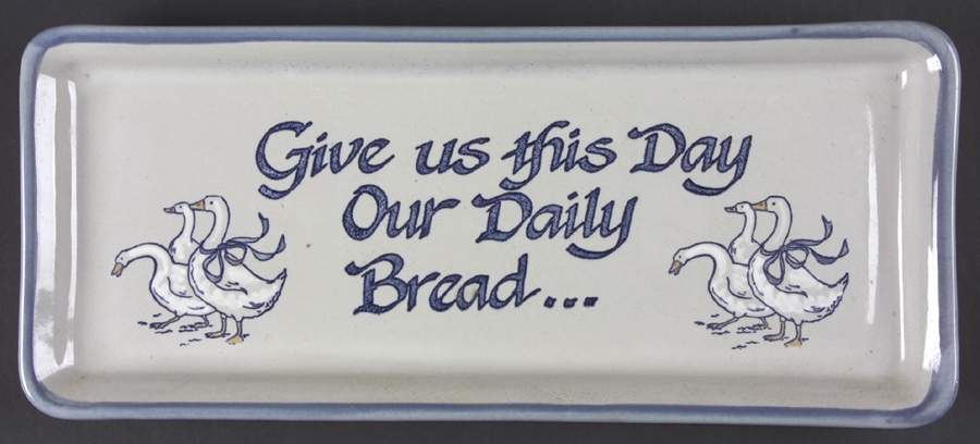 Gaggle of Geese Bread Tray by Louisville-1