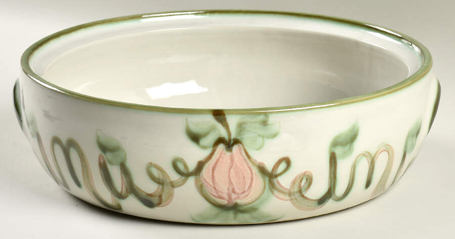 Pear 6 Qt Round Covered Casserole No Lid by Louisville-1