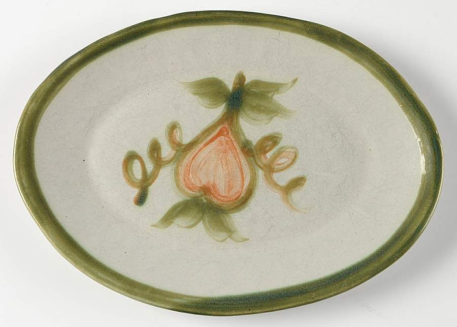 Pear 10" Oval Serving Platter by Louisville-1