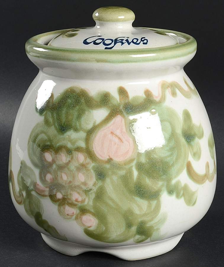 Pear Cookie Jar & Lid by Louisville-1