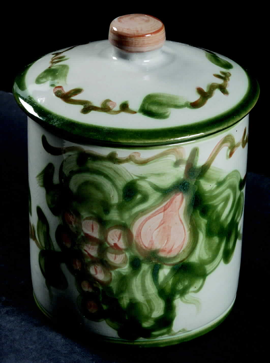 Pear Medium Canister & Lid by Louisville-1