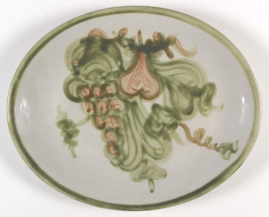 Pear 12" Oval Serving Platter by Louisville-1