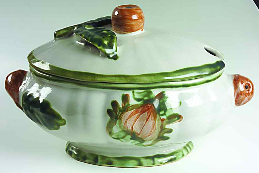 Pear Tureen &  Lid by Louisville-1