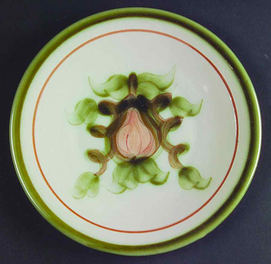 Pear Coupe Salad Plate by Louisville-1