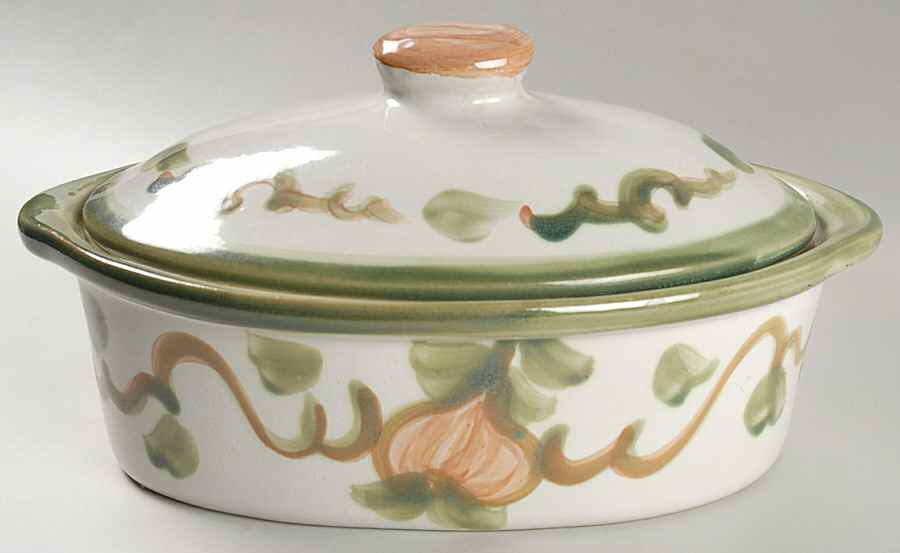 Pear 2 Quart Oval Covered Casserole by Louisville-1
