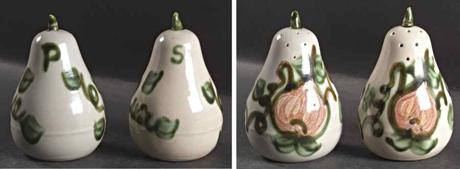 Pear Figural Salt & Pepper Set by Louisville-1