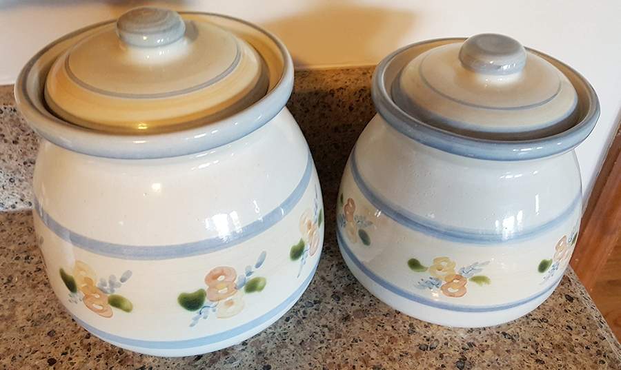 Primrose Large Canister & Lid by Louisville-1